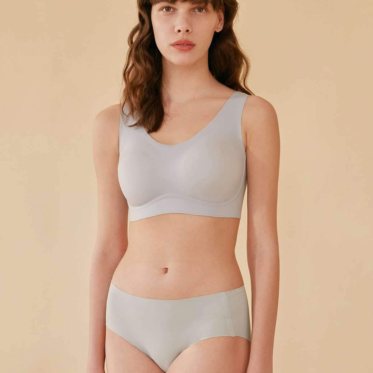 HSIA Wide Strap Padded Cooling Wireless Bra - HSIA