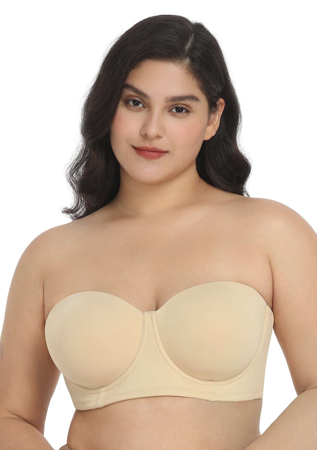 Margaret Seamless Molded Convertible Multiway Strapless Bra - HSIA