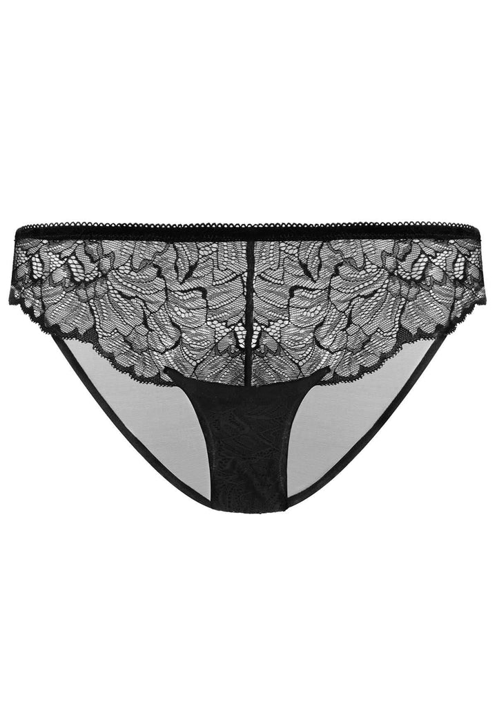 HSIA HSIA Blossom Lace Black Hipster Underwear S / Black