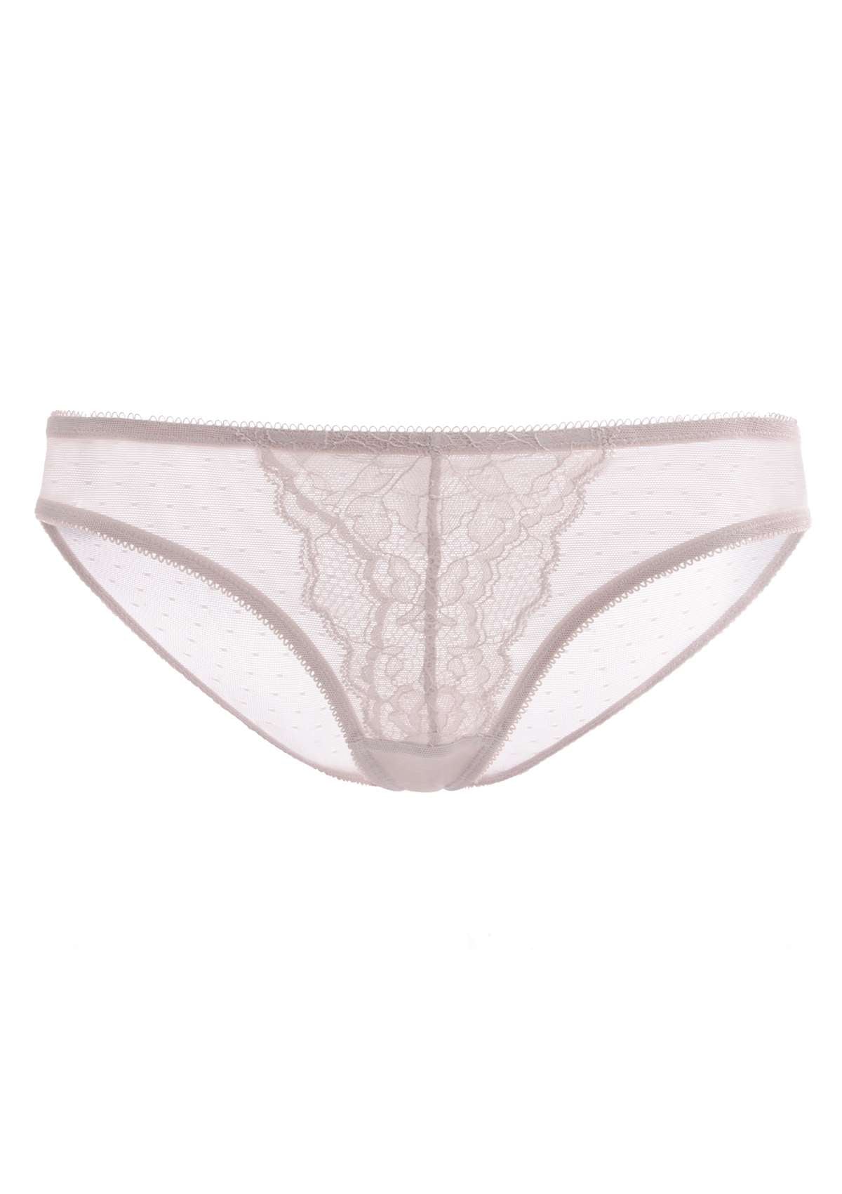 Enchante Lace Mid Rise Bikini Underwear - HSIA