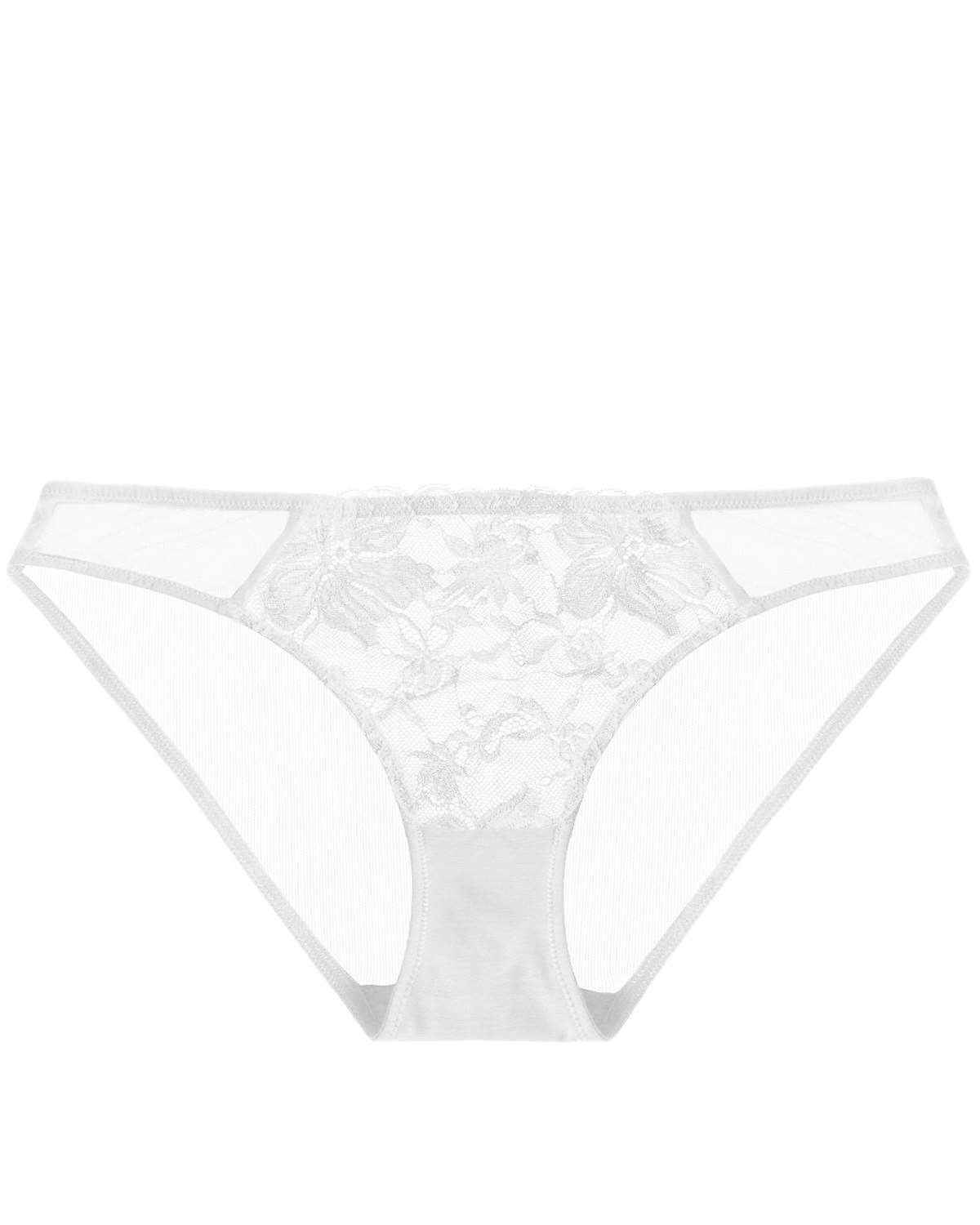 HSIA Breathable Sexy Lace White Bikini Underwear - HSIA