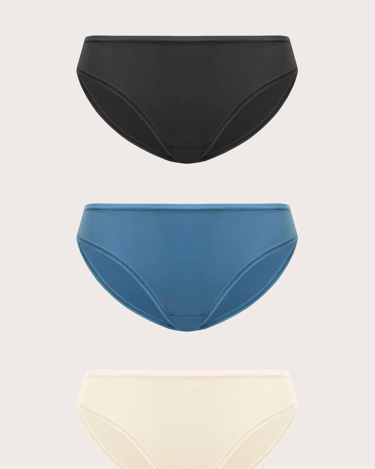 HSIA Smooth Comfort Hipster Underwear 3 Pack - HSIA