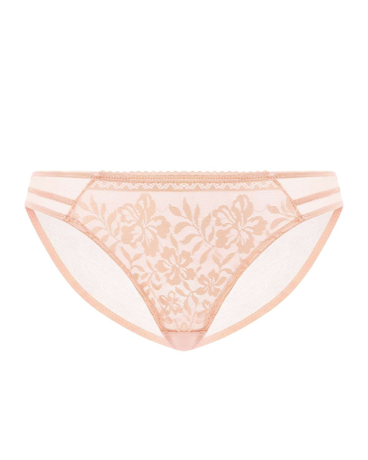 Gladioli Floral Lace Bikini Underwear - HSIA