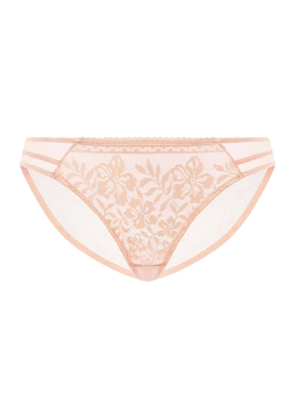 Gladioli Floral Lace Bikini Underwear - HSIA