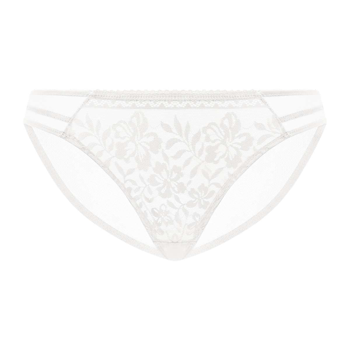 Gladioli Floral Lace Bikini Underwear - HSIA