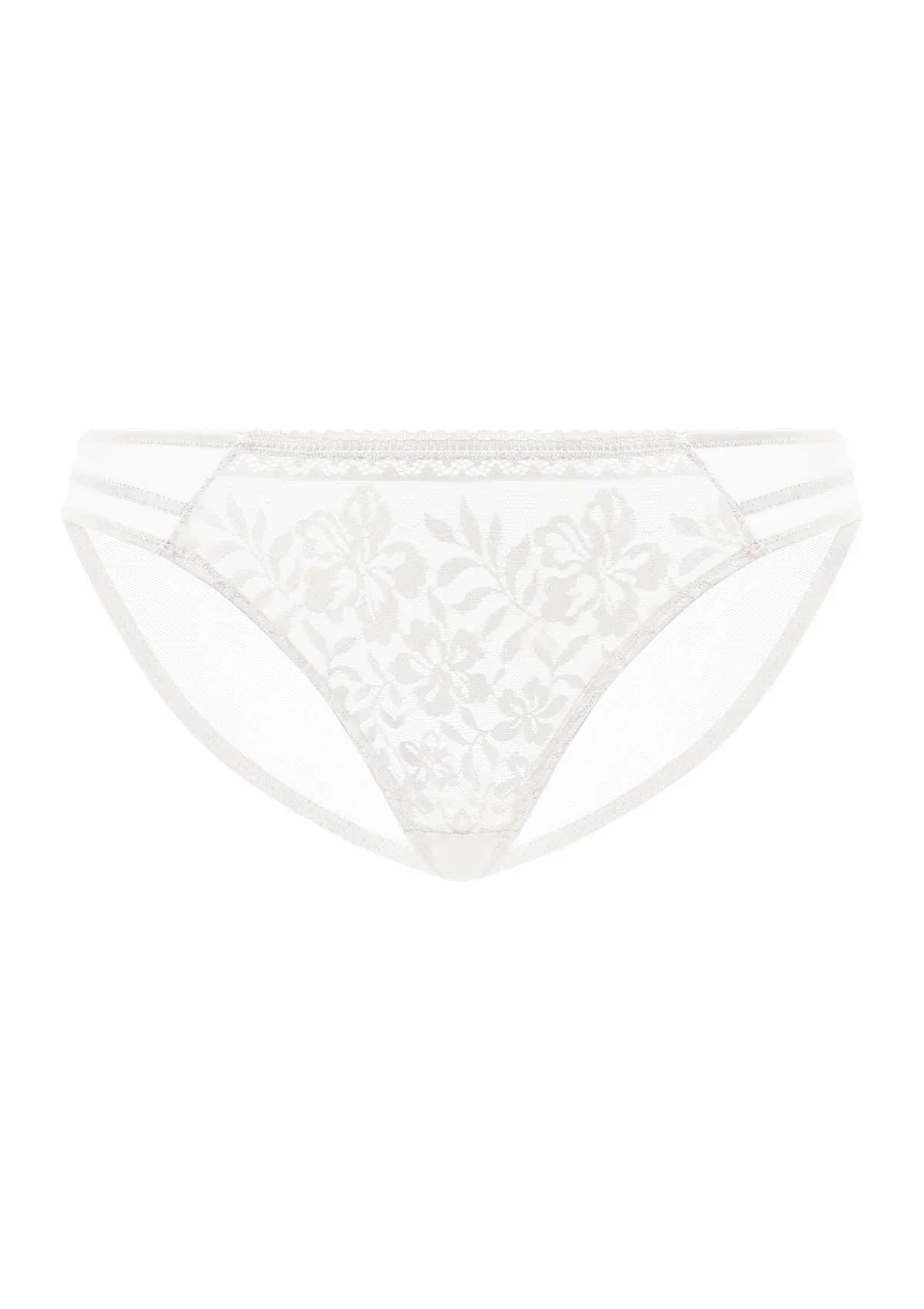 Gladioli Floral Lace Bikini Underwear - HSIA