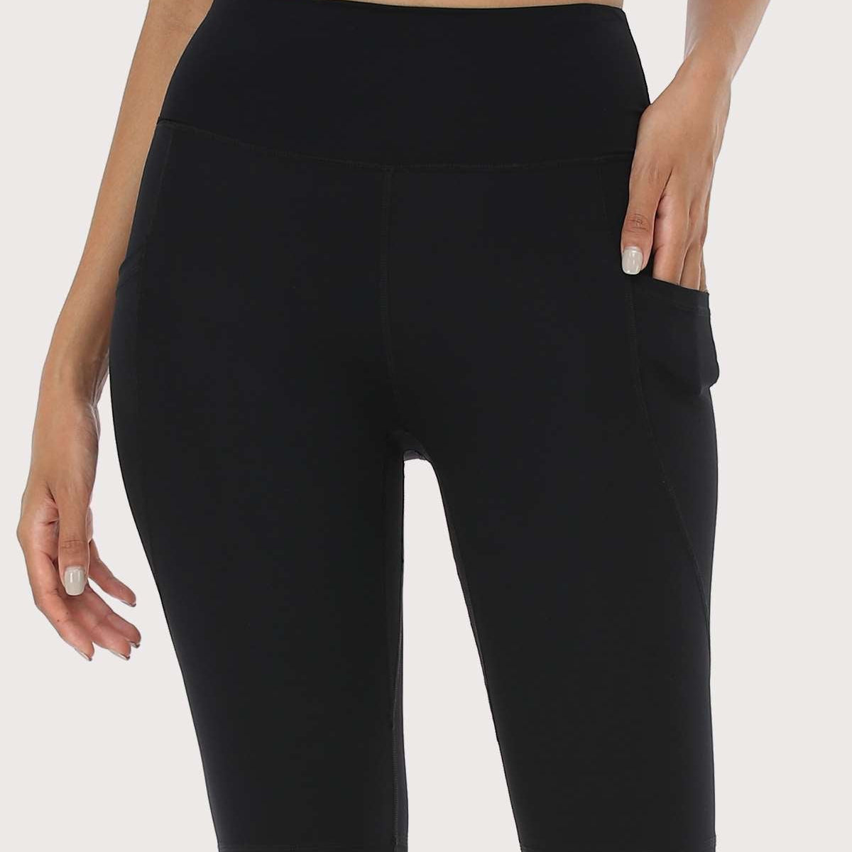 LEAPX Fluent High-Waist Sports Bike Shorts - HSIA