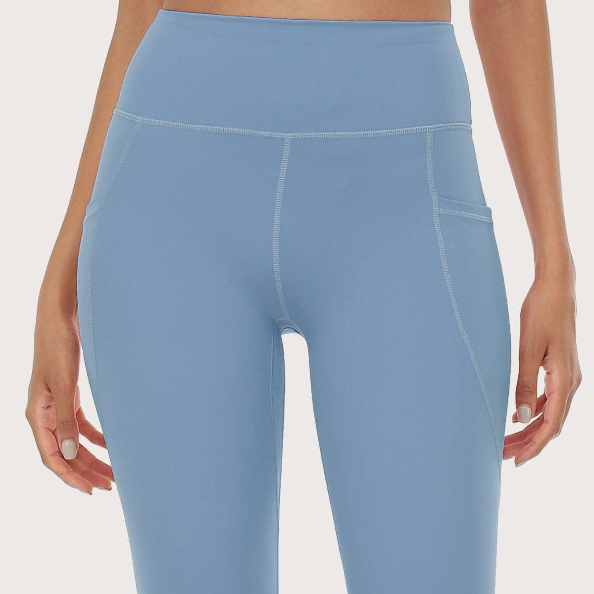 LEAPX Fluent High-Waist Sports Bike Shorts - HSIA