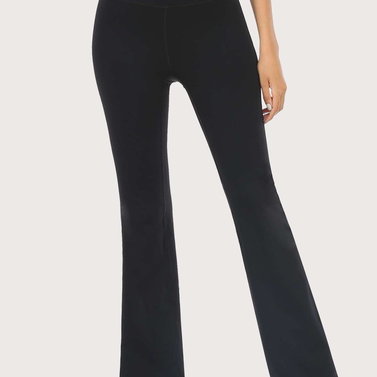 SONGFUL Smooth High Waisted Bootcut Yoga Sports Pants - HSIA