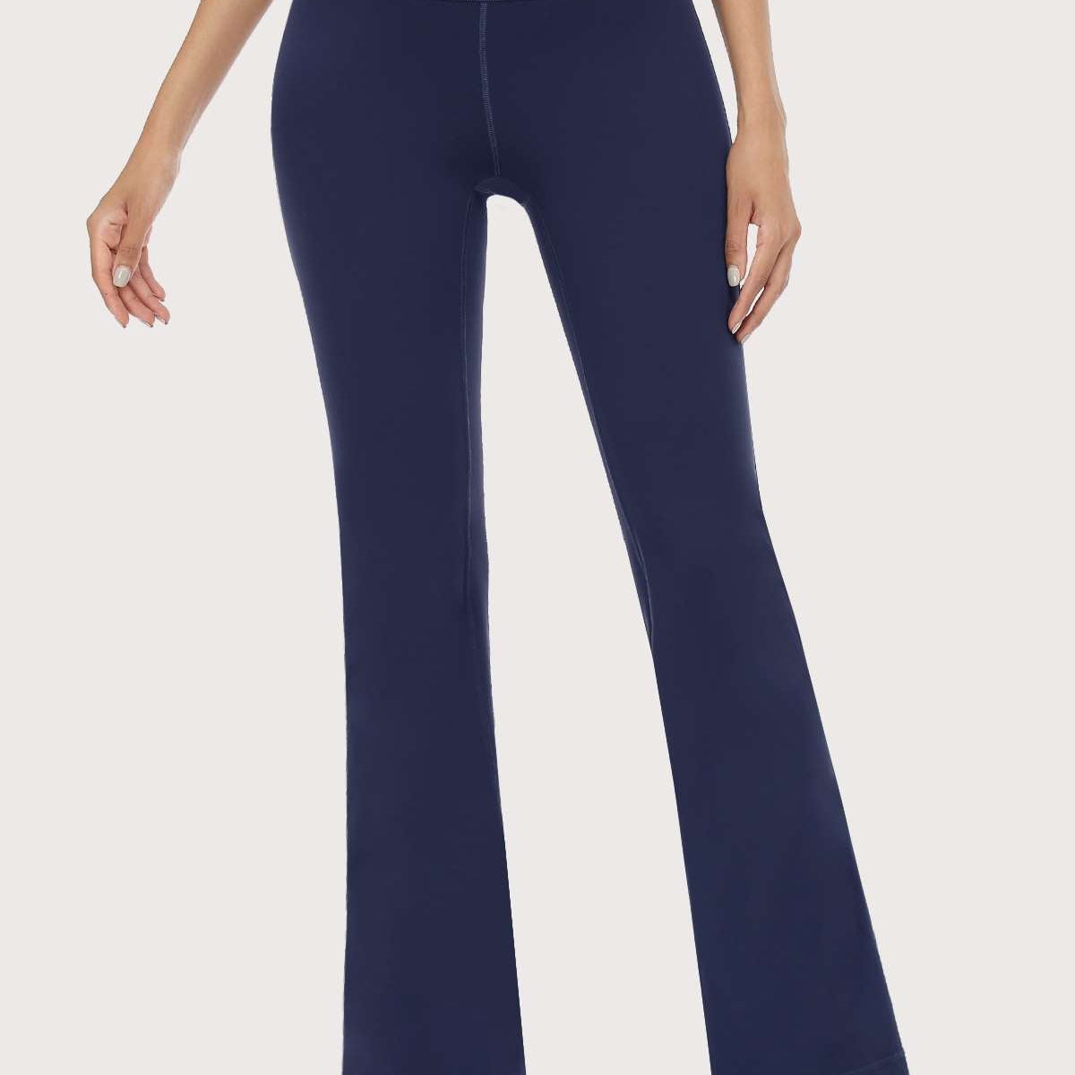 SONGFUL Smooth High Waisted Bootcut Yoga Sports Pants - HSIA