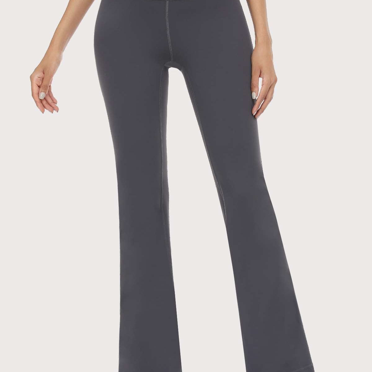 SONGFUL Smooth High Waisted Bootcut Yoga Sports Pants - HSIA