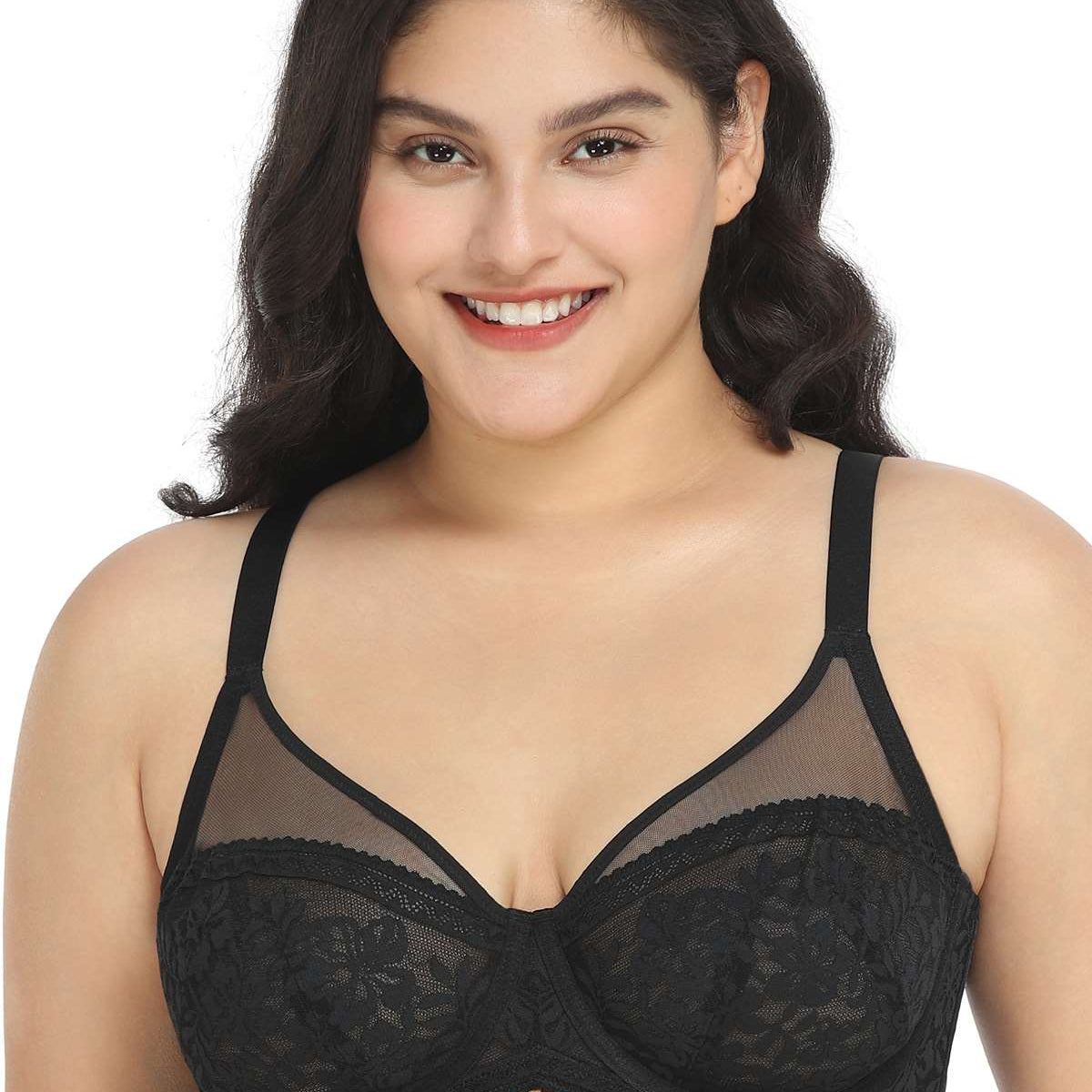 Gladioli Lace Unlined Underwire Bra - HSIA