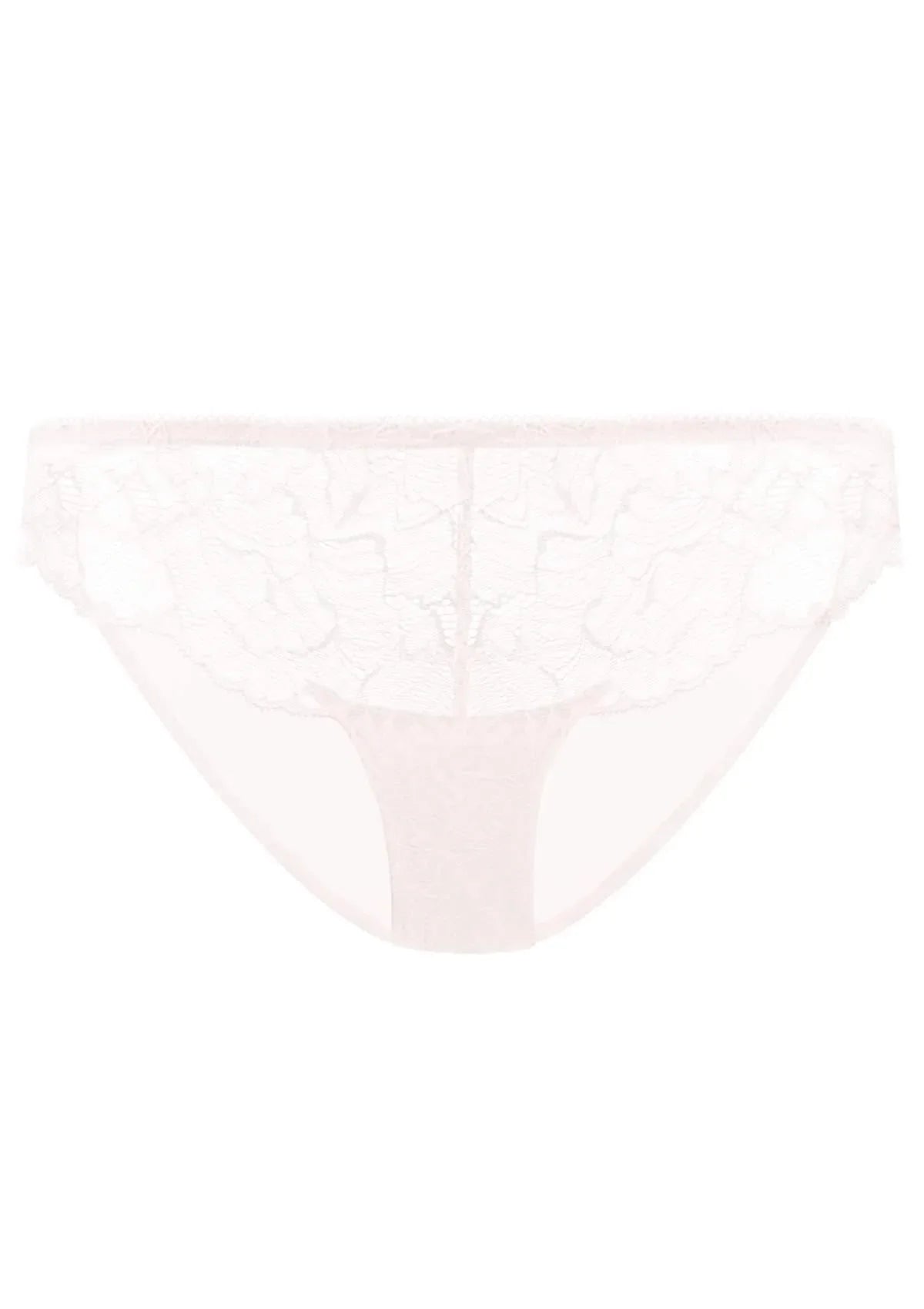 HSIA Blossom Lace Dusty Peach Bikini Underwear - HSIA