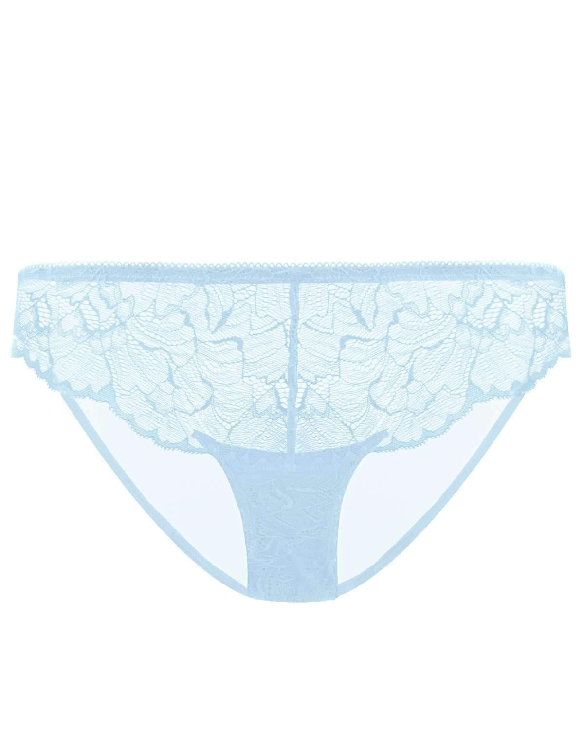 HSIA Blossom Storm Blue Lace Bikini Underwear - HSIA