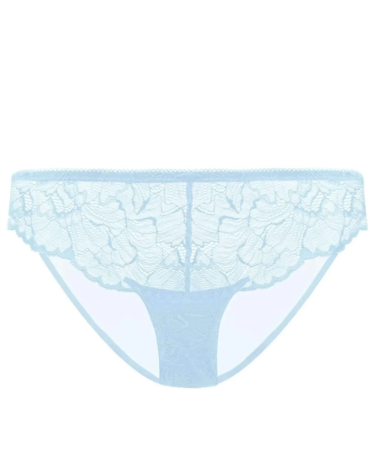 HSIA Blossom Storm Blue Lace Bikini Underwear - HSIA