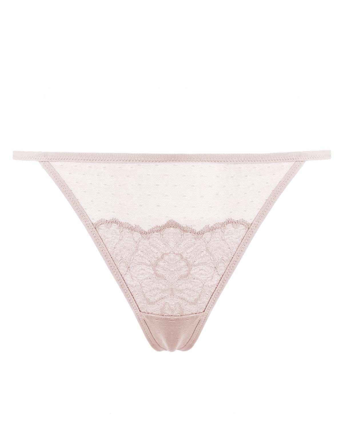 HSIA Blossom Lace String Thongs 3 Pack - HSIA