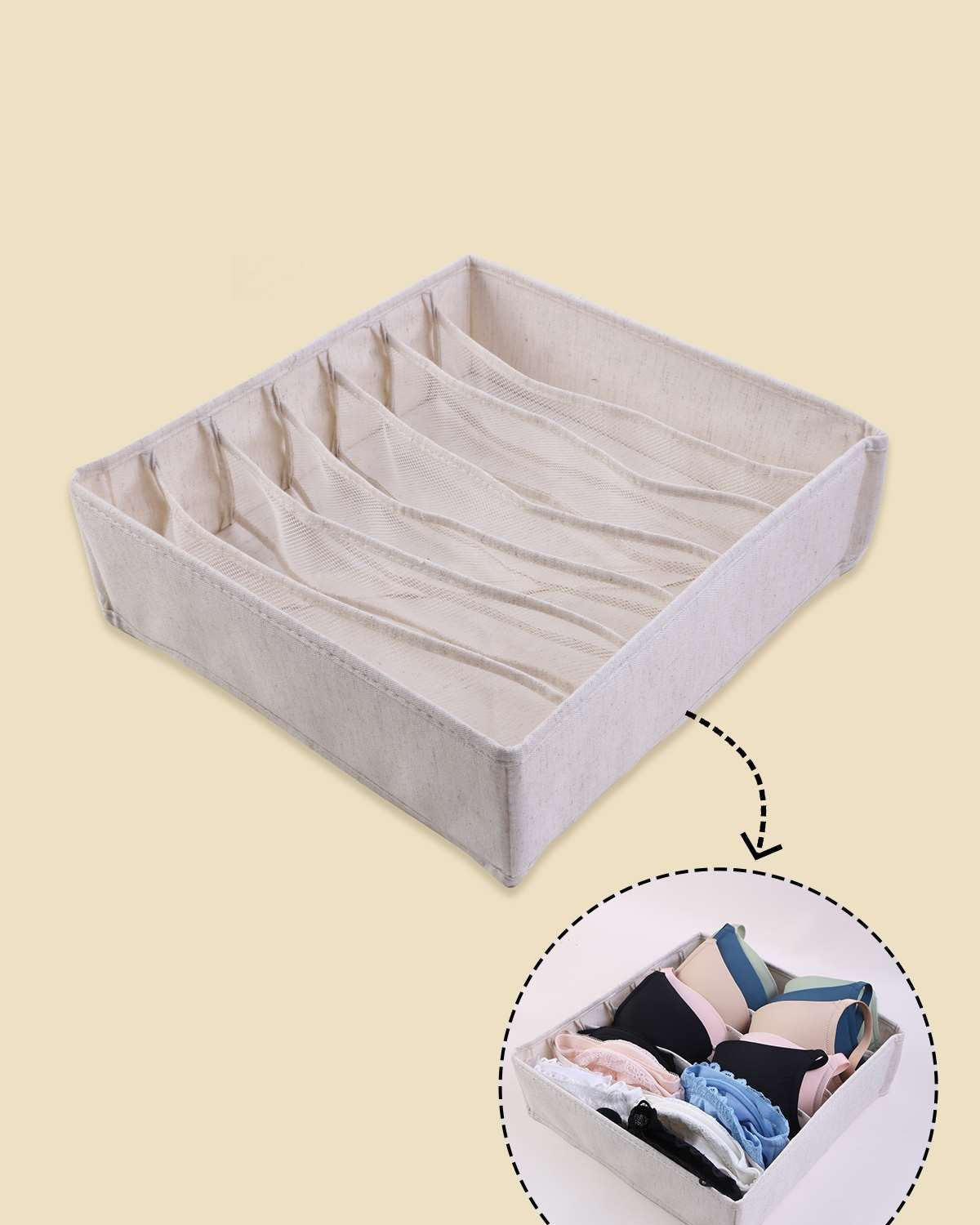 HSIA Bra Underwear Drawer Organizer - HSIA