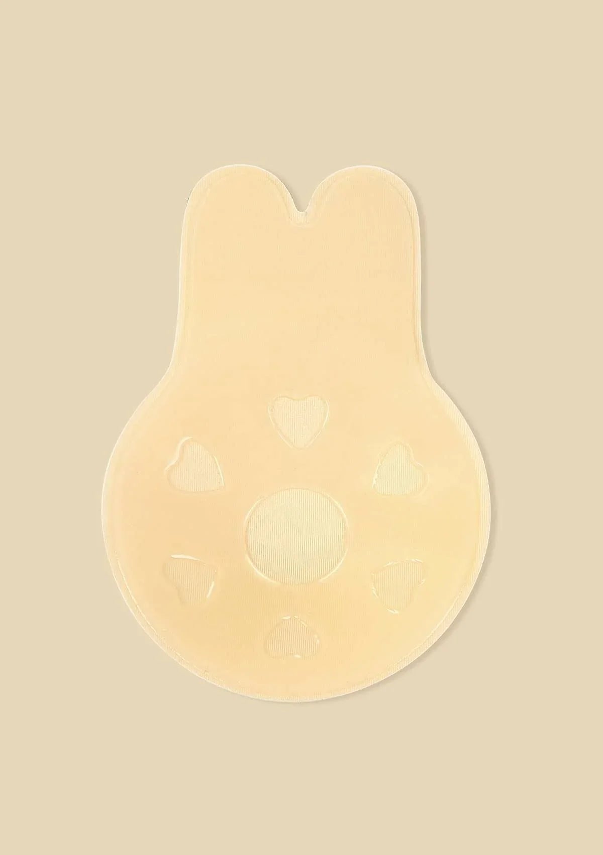 HSIA Bunny-Shaped Adhesive Push-Up Pasties Invisible Bra 2 Pack - HSIA