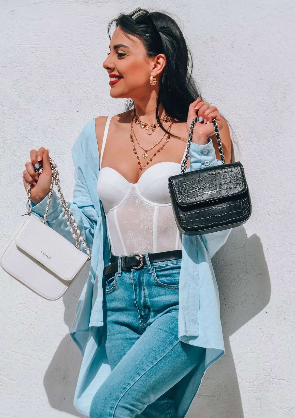 Gracious Overbust Lace Corset Bustier - HSIA