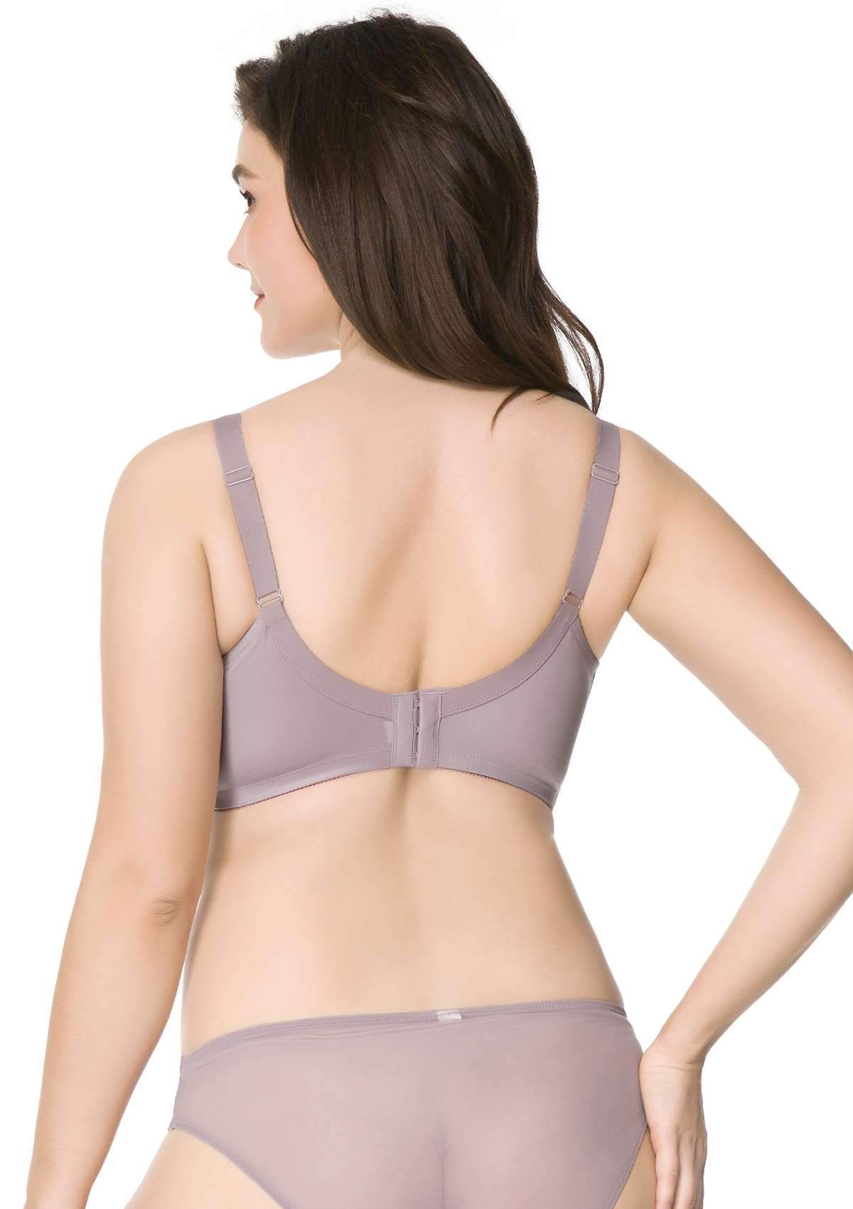 Jessamine Contrast Color Lace Underwire Bra - HSIA