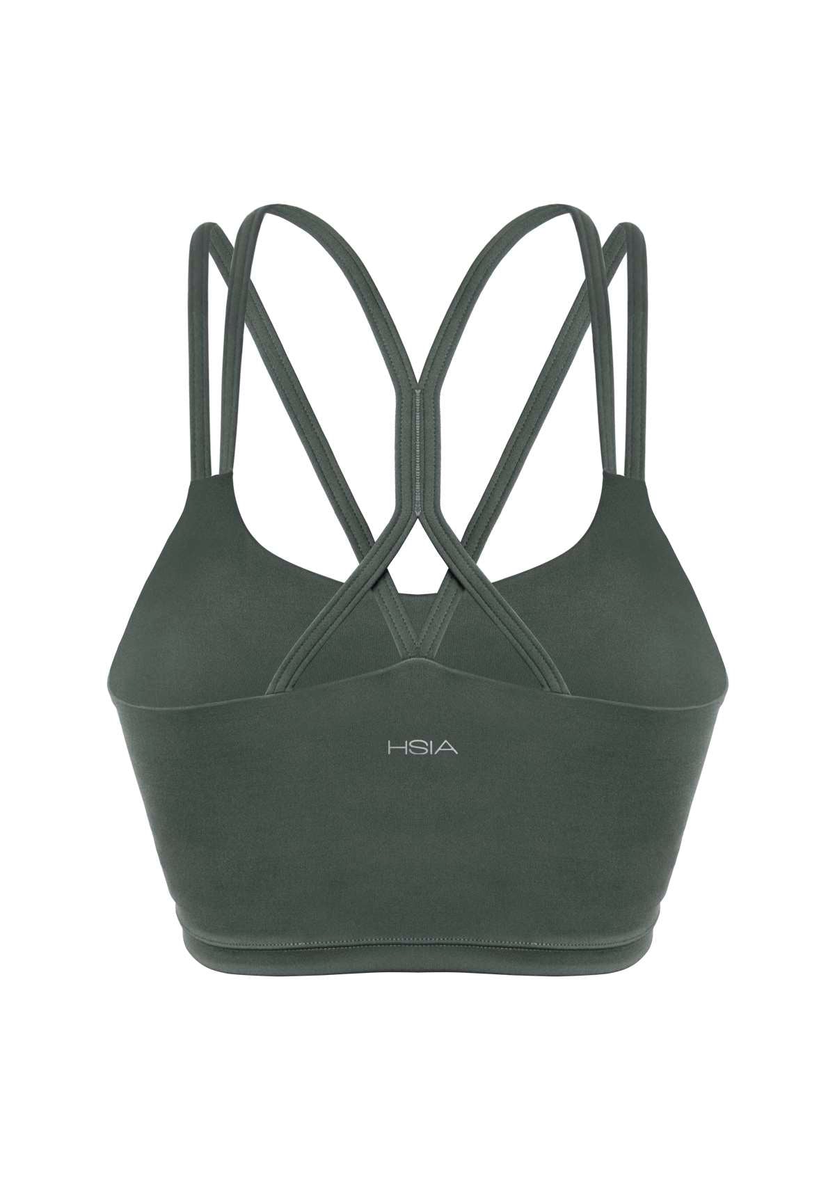 LEAPX Wireless Low-Impact Crisscross Padded Sports Bra - HSIA