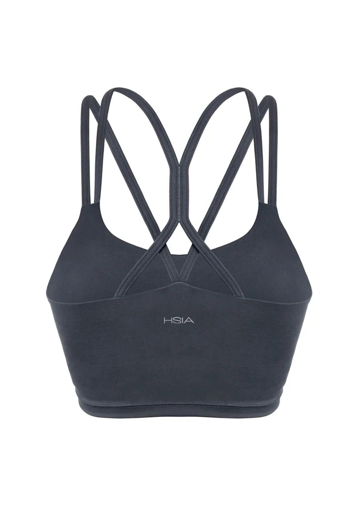 LEAPX Wireless Low-Impact Crisscross Padded Sports Bra - HSIA