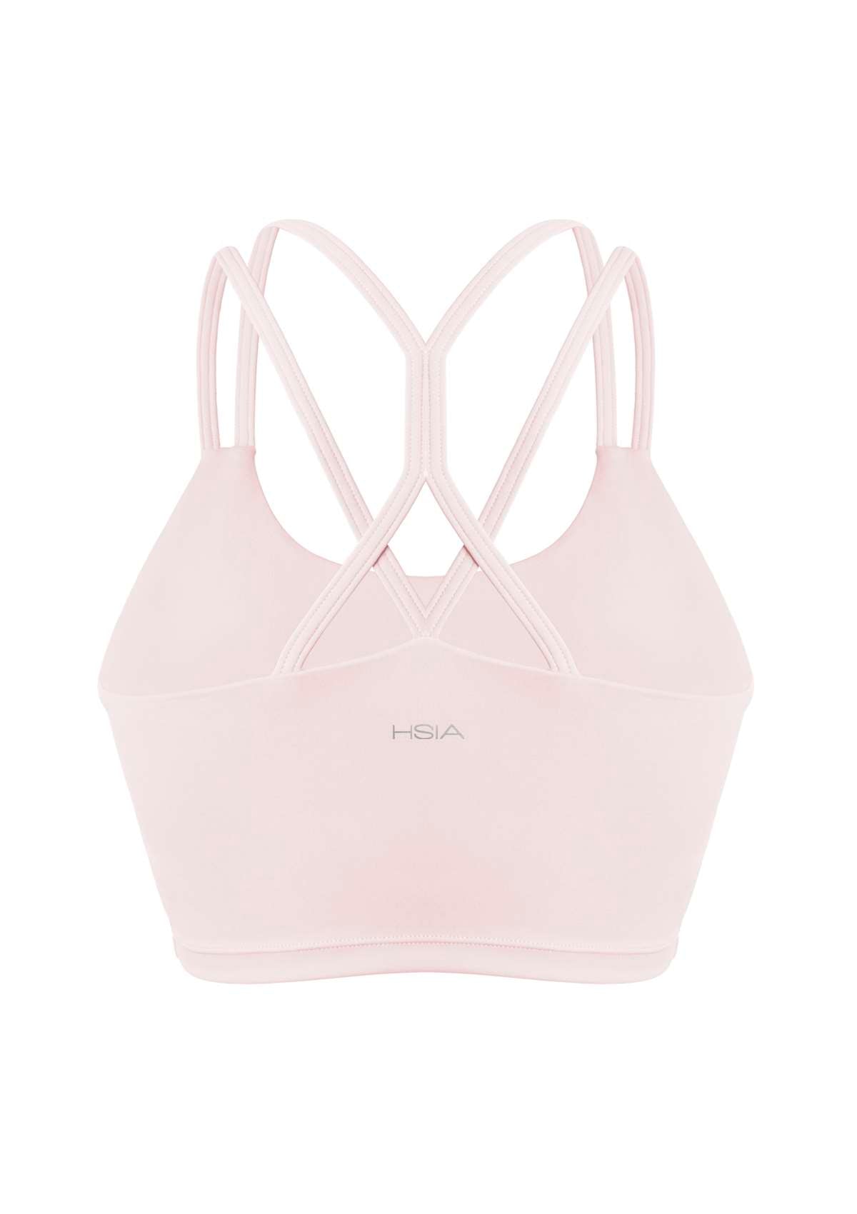 LEAPX Wireless Low-Impact Crisscross Padded Sports Bra - HSIA