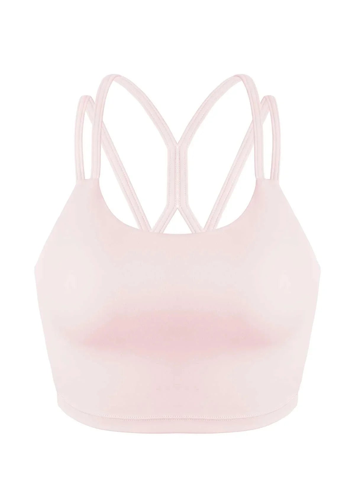 LEAPX Wireless Low-Impact Crisscross Padded Sports Bra - HSIA