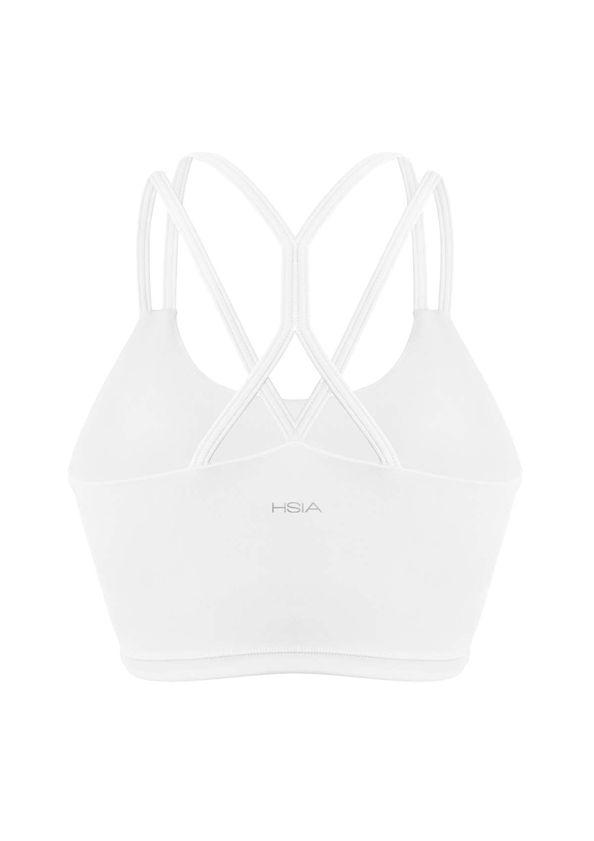 LEAPX Wireless Low-Impact Crisscross Padded Sports Bra - HSIA