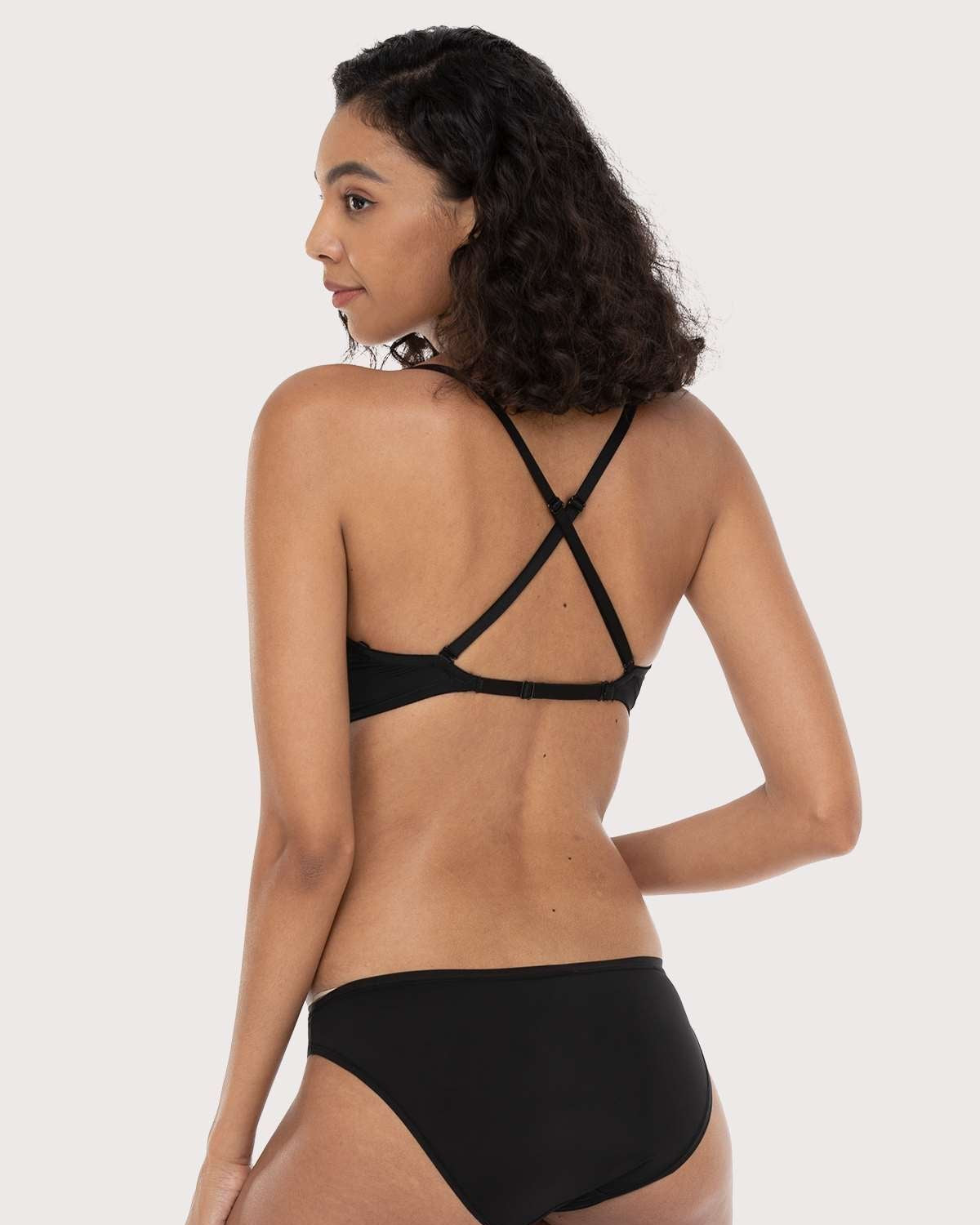 HSIA Deep V Plunge Low Back Wire Bra - HSIA