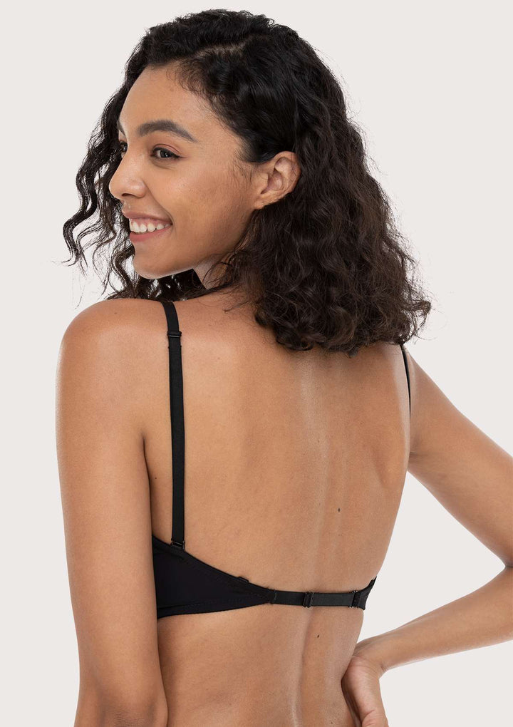 HSIA HSIA Deep V Plunge Low Back Wire Bra