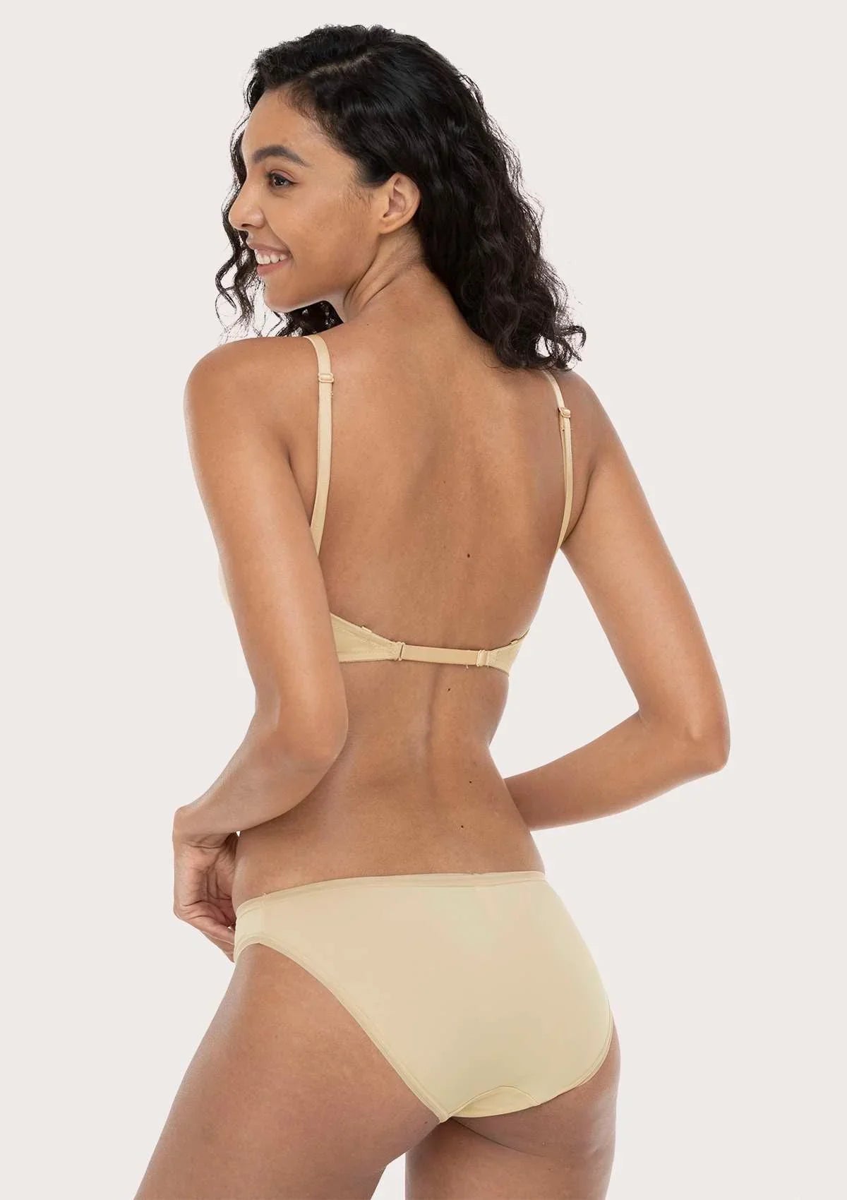 HSIA Deep V Plunge Low Back Wire Bra - HSIA