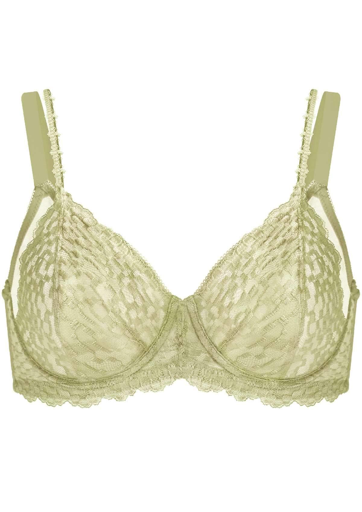 Overkill Double Straps Full Lace Bra - HSIA