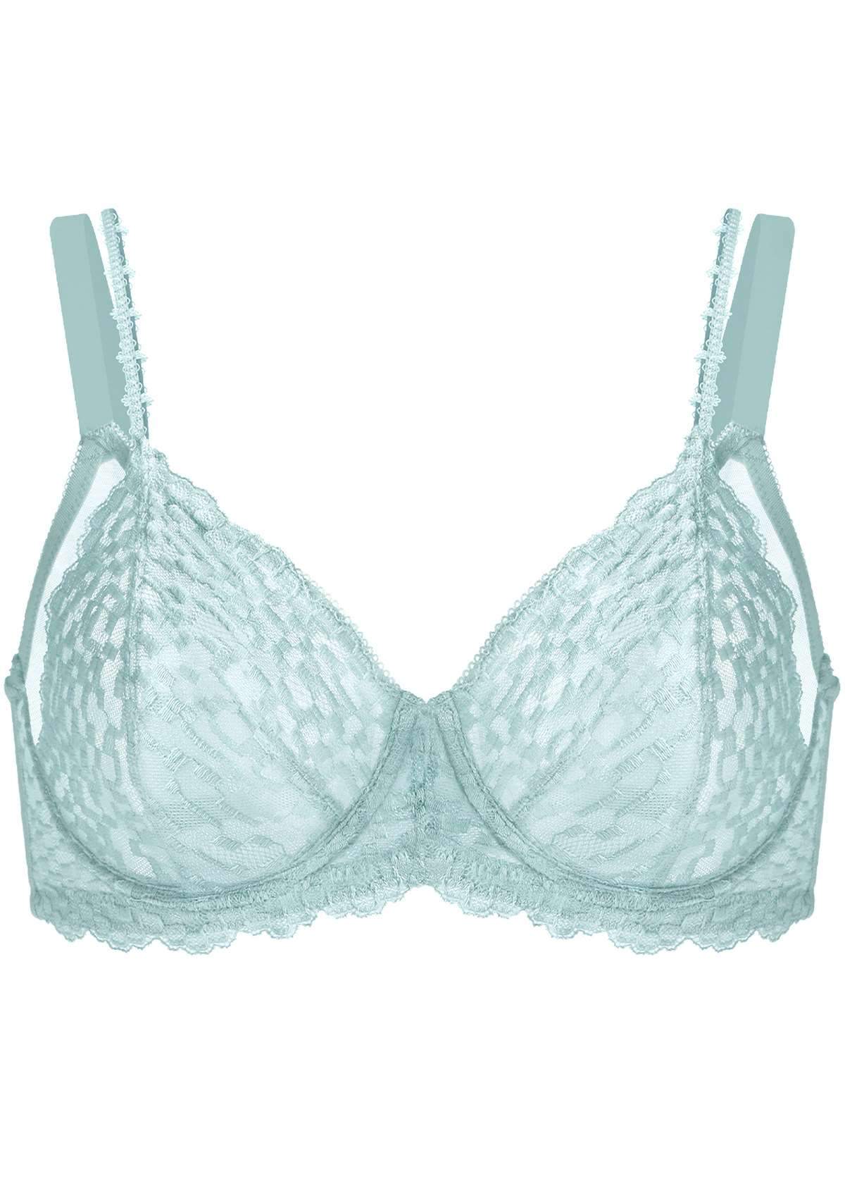 Overkill Double Straps Full Lace Bra - HSIA