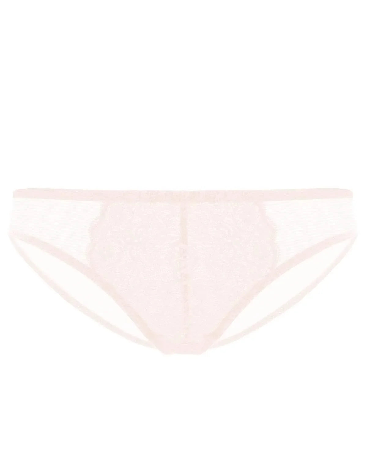 Nymphaea Front Floral Lace Bikini Underwear - HSIA
