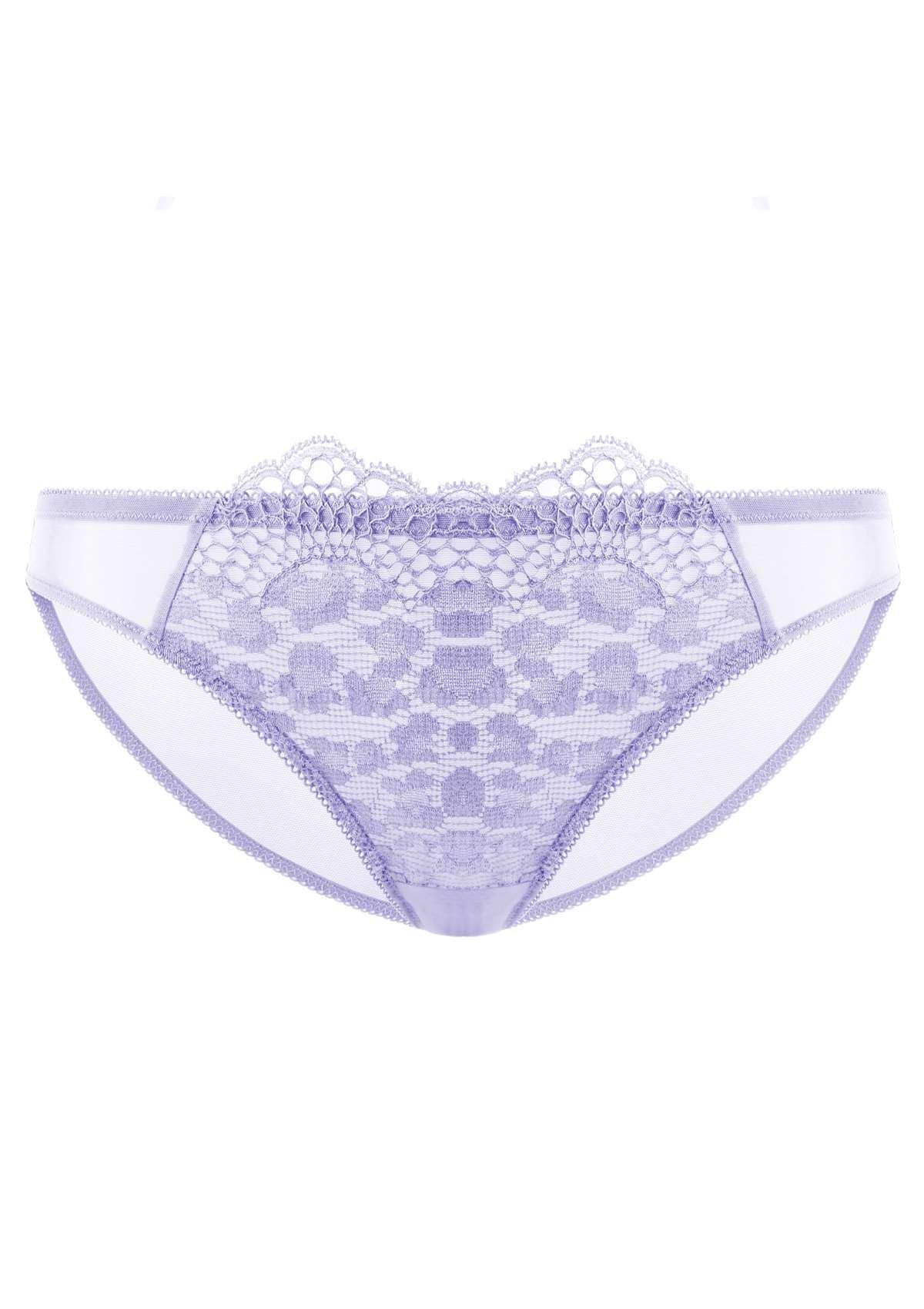 HSIA Front Lace Leopard Bikini Panties 3 Pack - HSIA