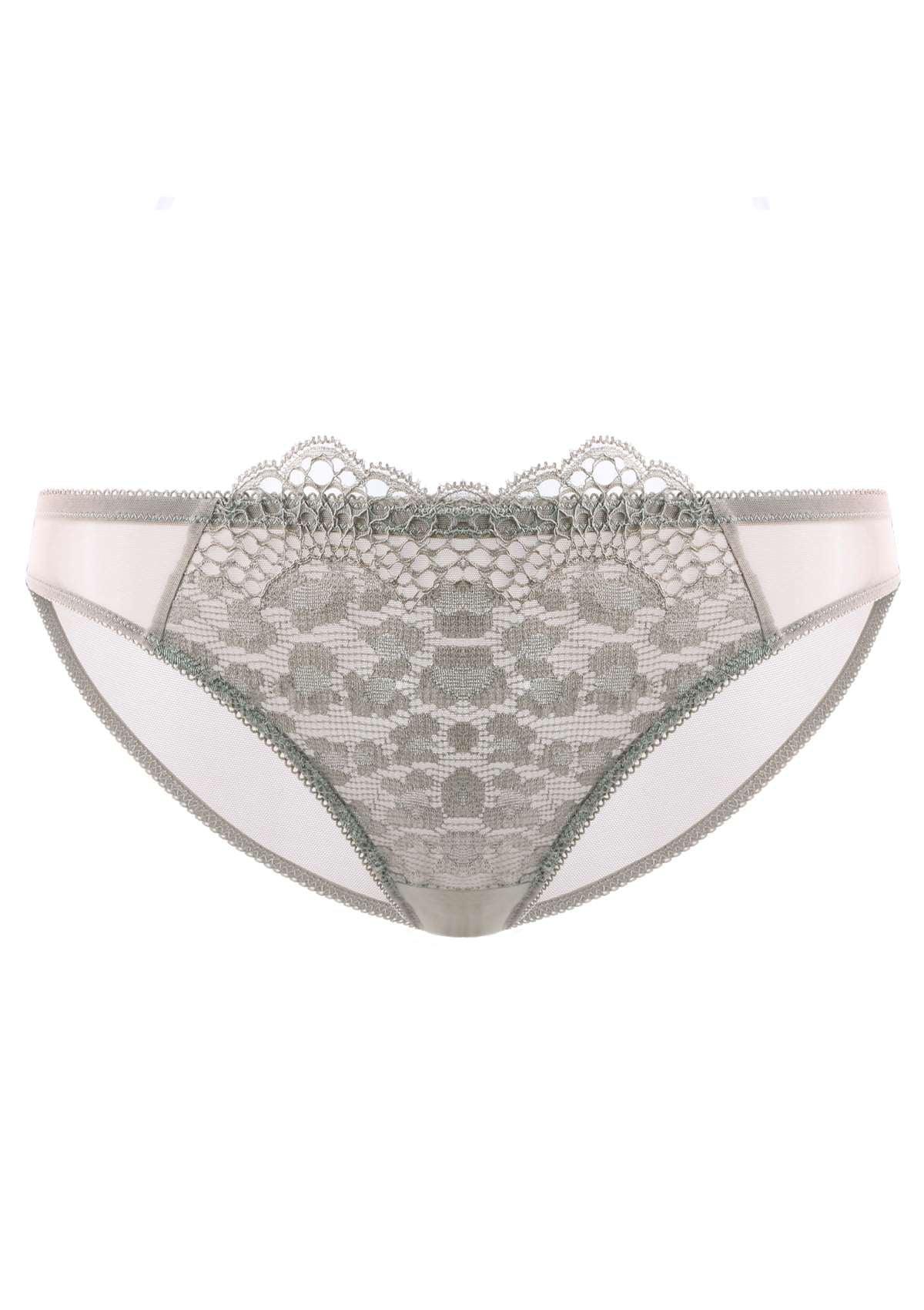 HSIA Front Lace Leopard Bikini Panties 3 Pack - HSIA