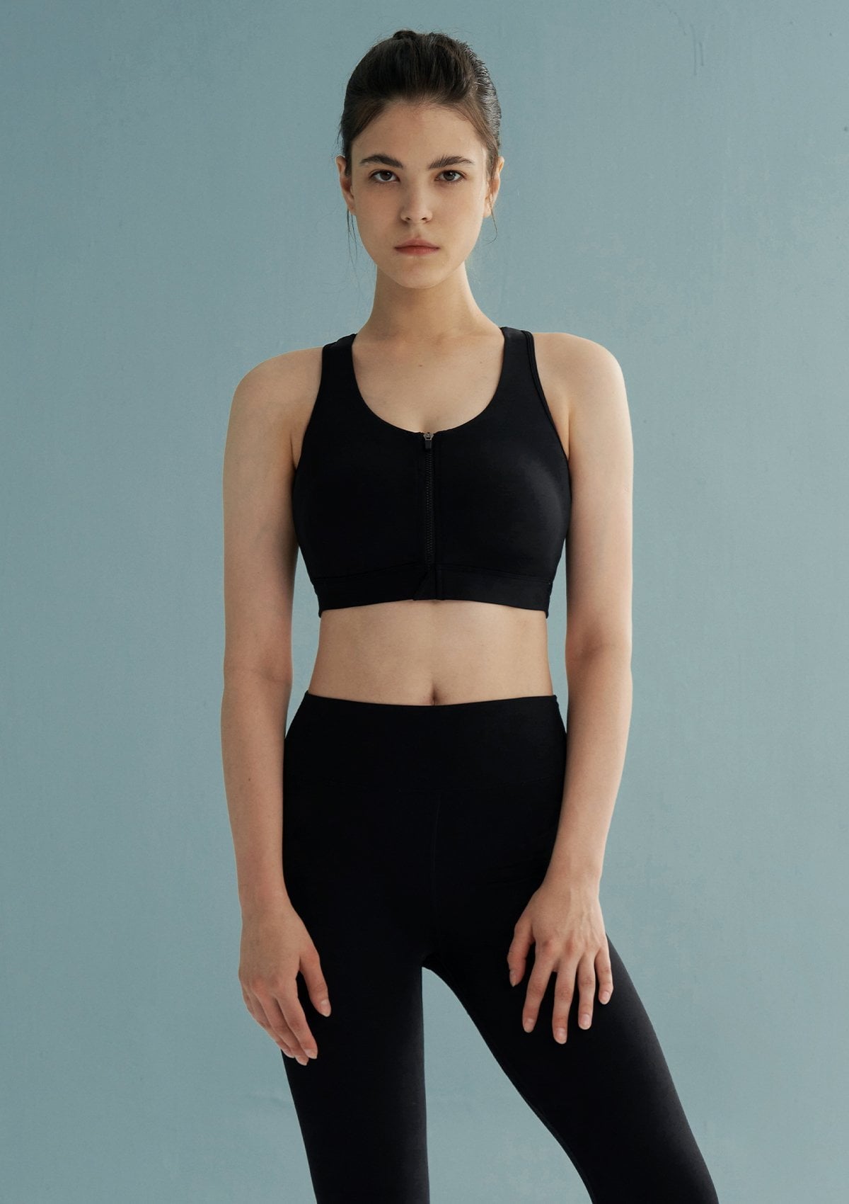 HSIA Front Zip Medium-Impact Sports Bra - HSIA