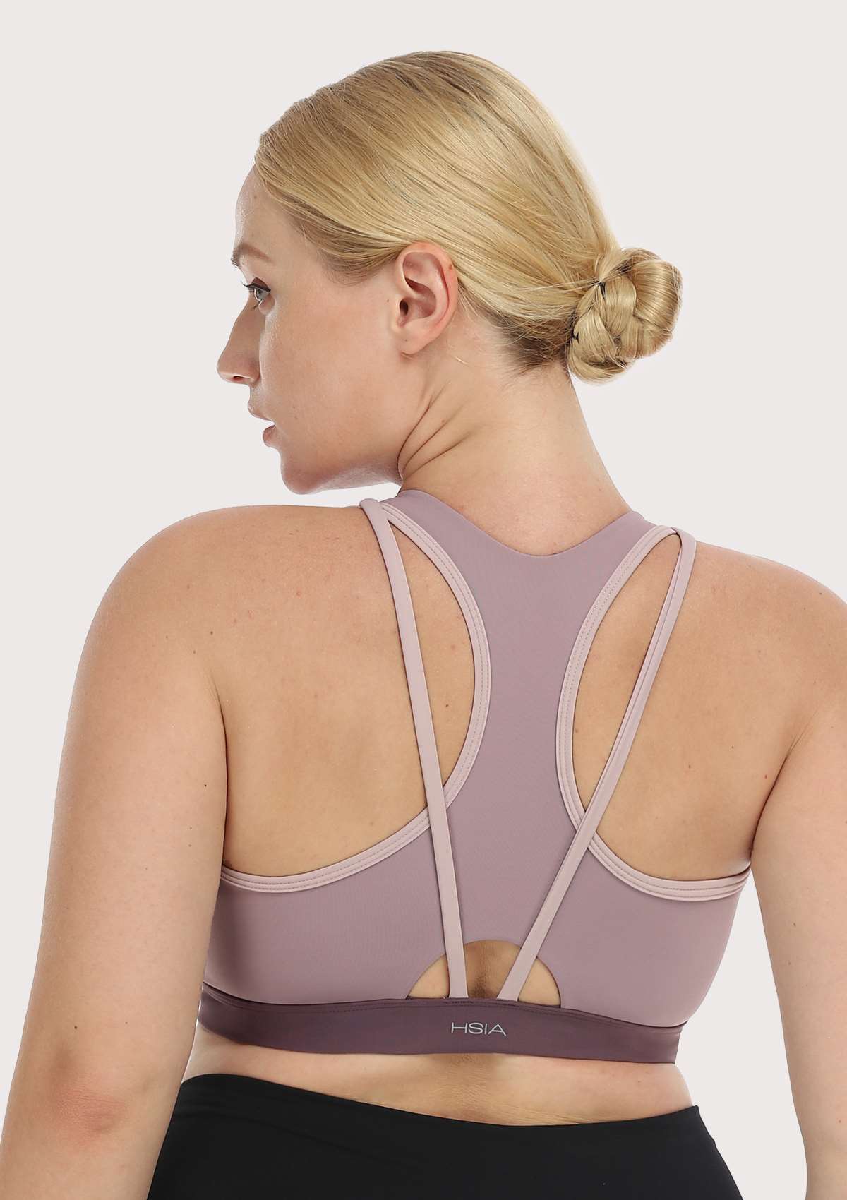 HSIA Front Zip Medium-Impact Sports Bra - HSIA