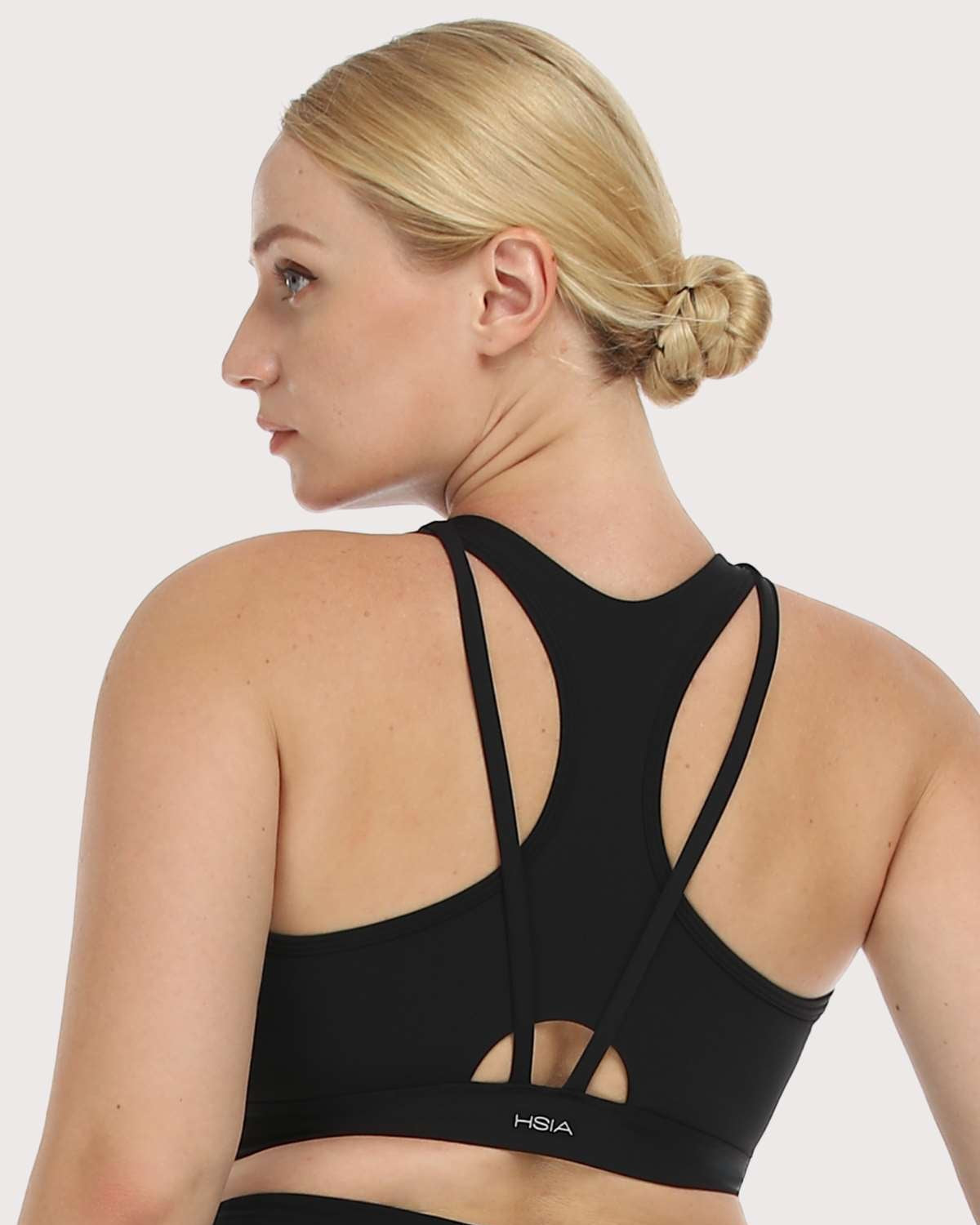 HSIA Front Zip Medium-Impact Sports Bra - HSIA