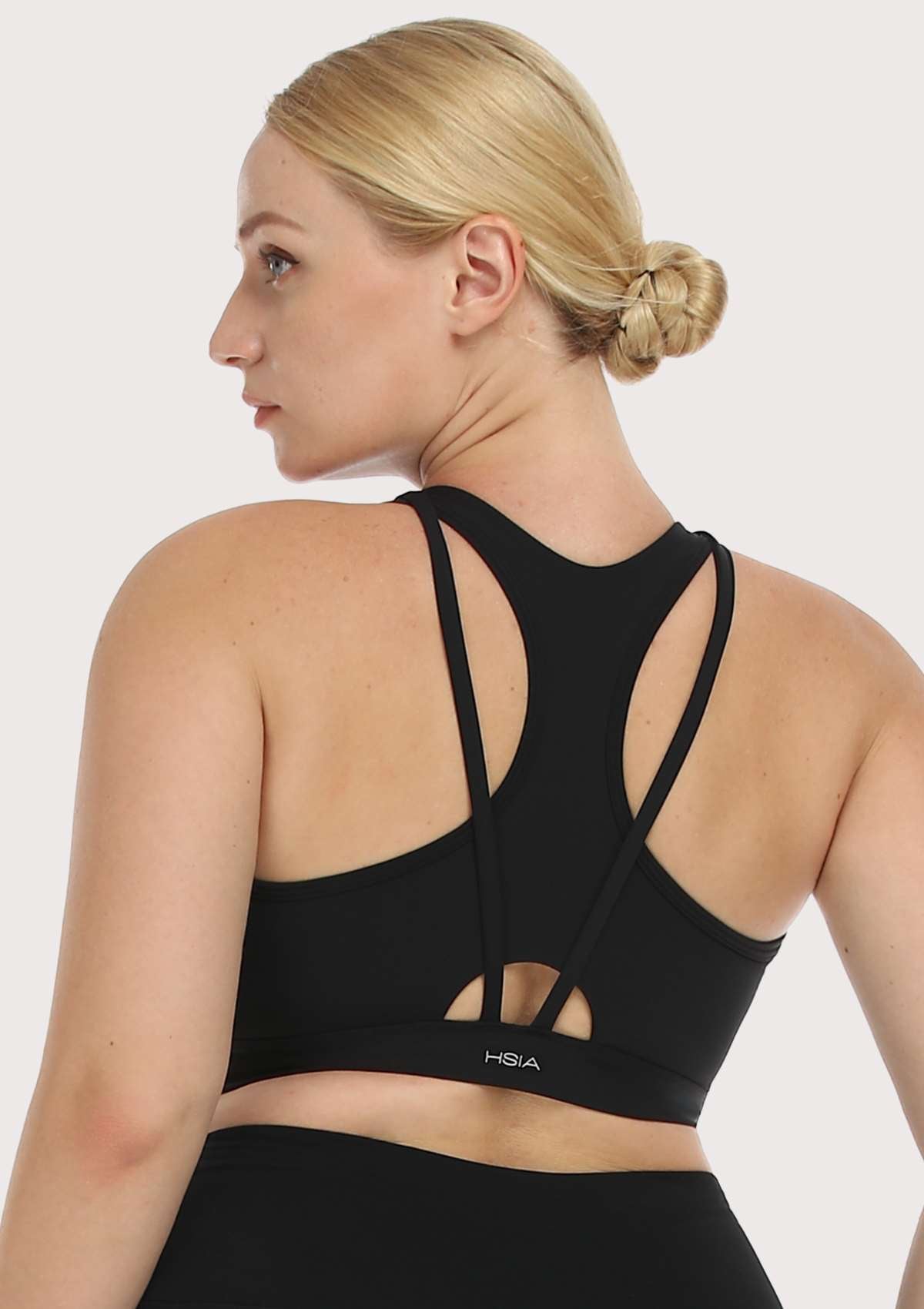 HSIA Front Zip Medium-Impact Sports Bra - HSIA