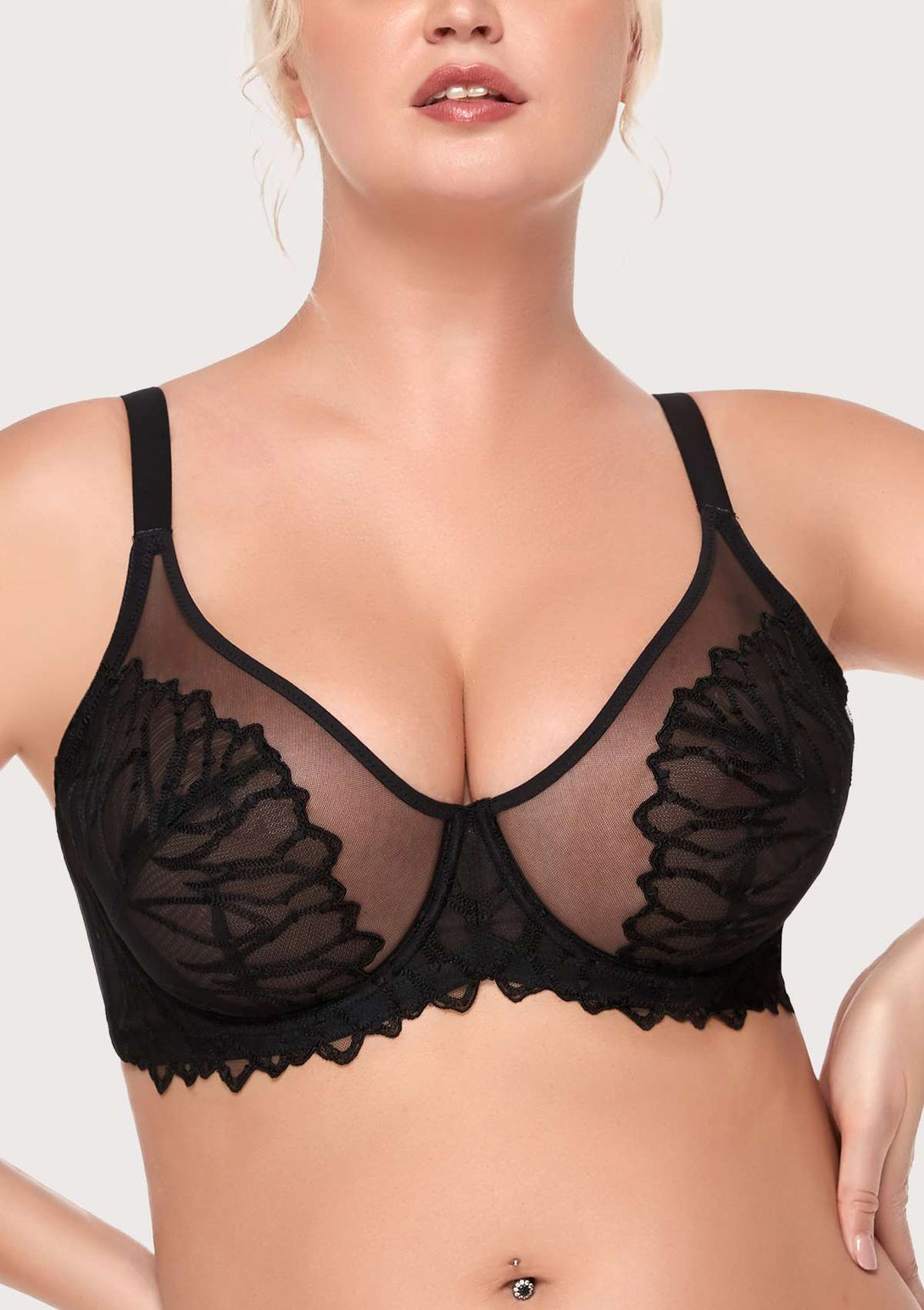 HSIA HSIA Gorgeous Unlined Lace Bra