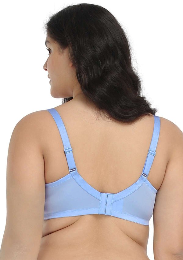 HSIA Horizon Blue Sunflower Underwire Lace Bra - HSIA