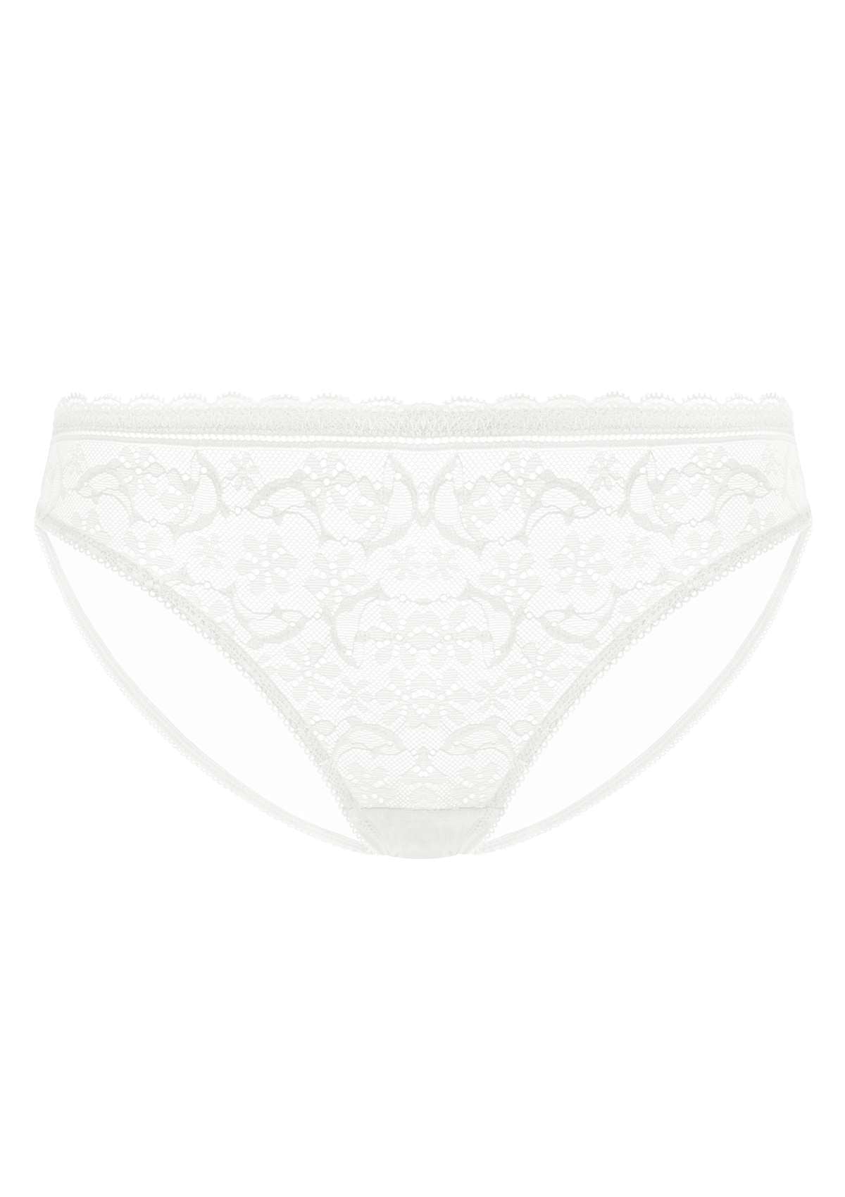 Anemone Lace Dolphin Mid-low Rise Bikini Underwear - HSIA