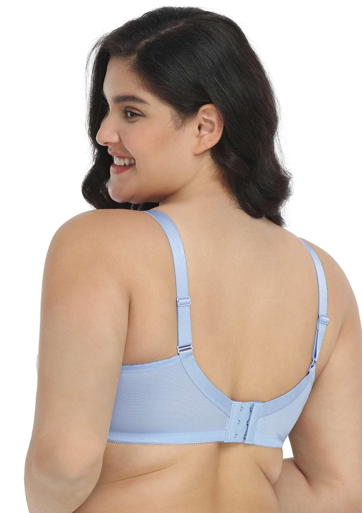 Anemone Unlined Dolphin Lace Underwire Bra - HSIA