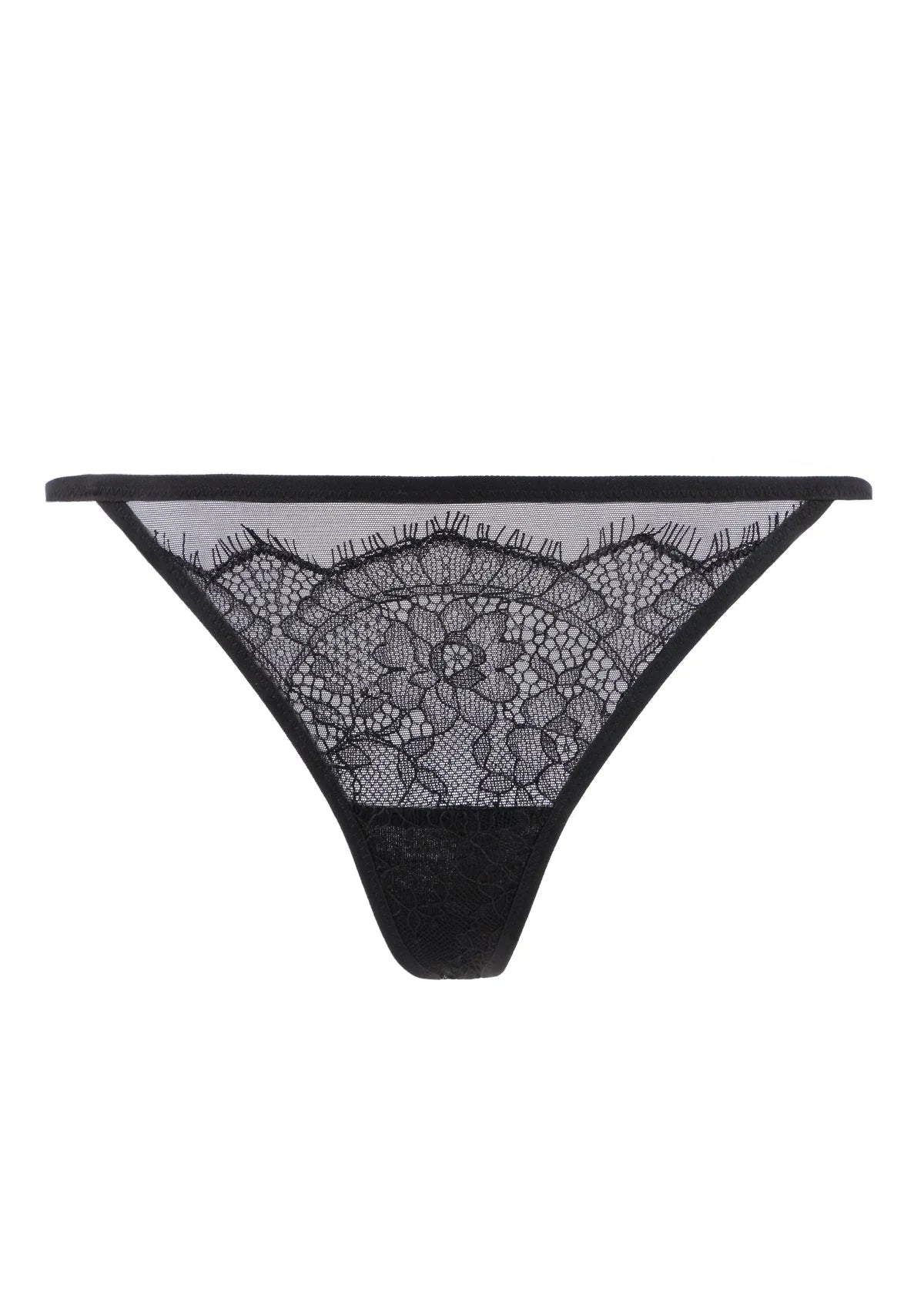 HSIA Mesh Eyelash Lace String Thongs 3 Pack - HSIA