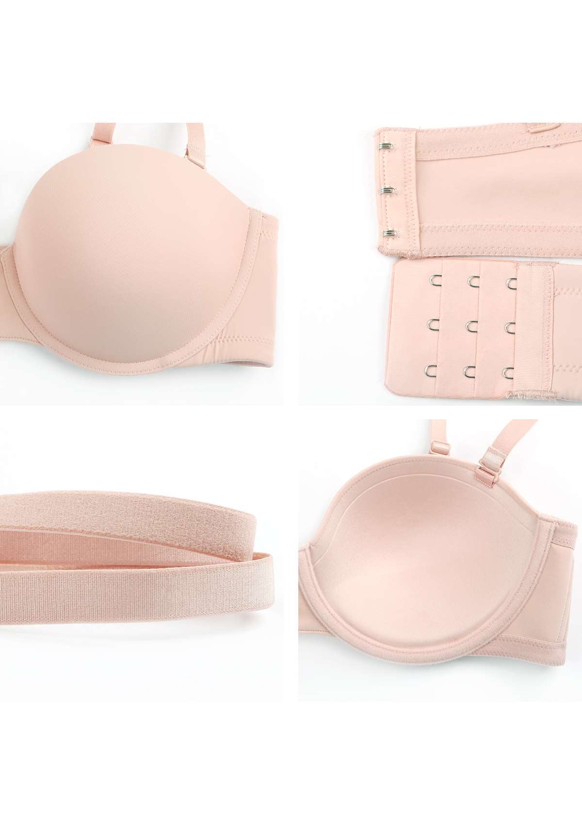 HSIA Multiway Strapless Molded Padded Bra For Small Bust - HSIA