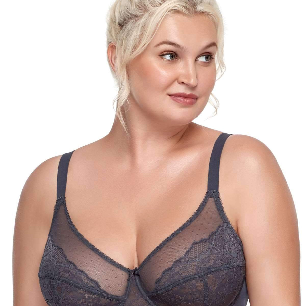 (Cardi B recommends)HSIA Enchante Black Lace Underwire Bra - HSIA