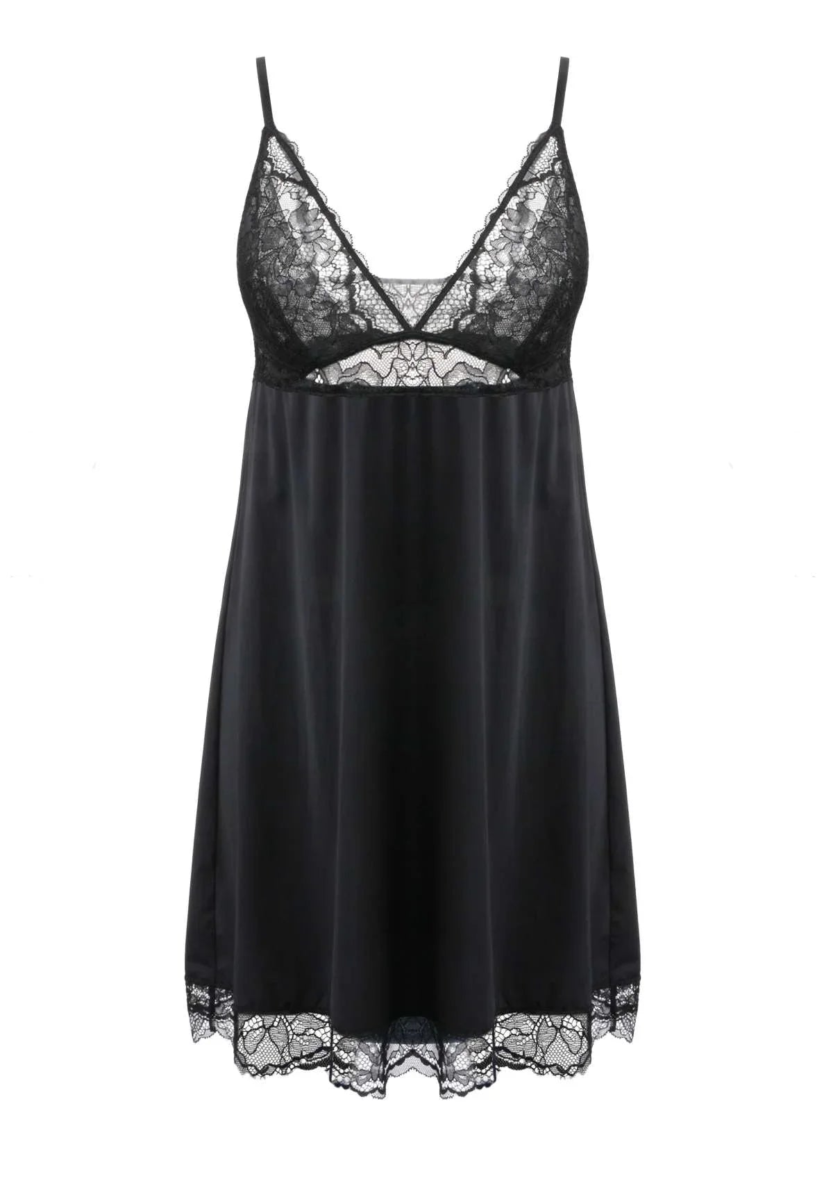 MOMSHIP Sexy Lace Chemise - HSIA