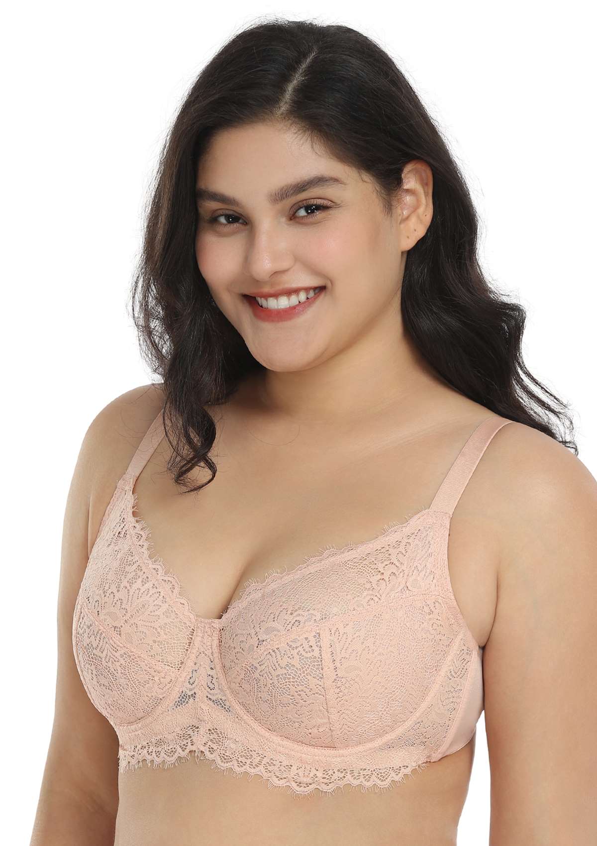 HSIA Purple Sunflower Underwire Lace Bra - HSIA